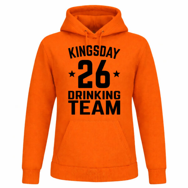Kingsday Drinking Team Hoodie Oranje