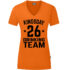 Kingsday Drinking Team Shirt Oranje Dames