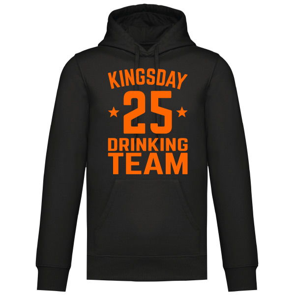 Kingsday Drinking Team Hoodie Zwart