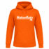 Oranje Koningsdag hoodie met tekst “Hatseflats”