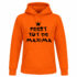 Oranje Koningsdag hoodie met tekst “Feest tot de Maxima”