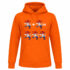 Oranje Koningsdag hoodie met tekst “1+1=3”
