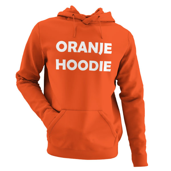 Oranje Hoodie