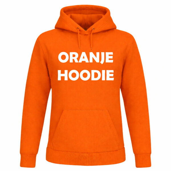 Oranje Koningsdag hoodie