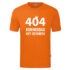 404 Koningsdag niet gevonden t-shirt oranje