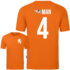 Koeman oranje t-shirt voor Koningsdag