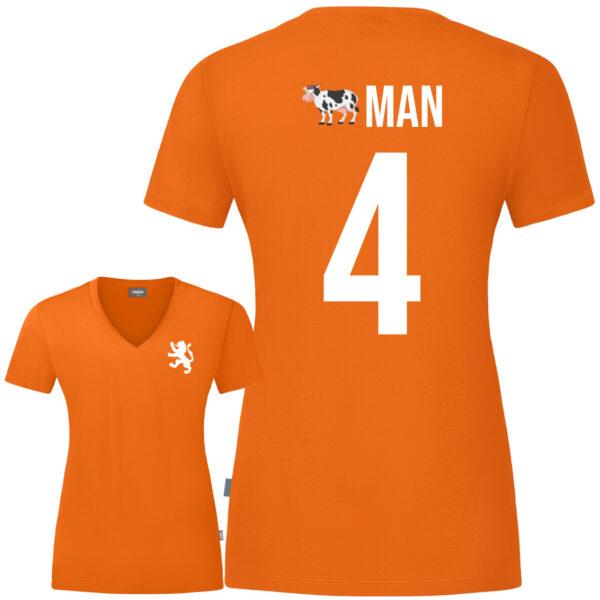 Koeman oranje t-shirt dames voor Koningsdag