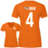 Koeman oranje t-shirt dames voor Koningsdag