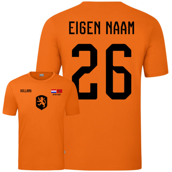 Nederland vs Marokko Match Edition T-shirt - KONINGSDAG-SHOP Nederland vs Marokko Match Edition T-shirt
